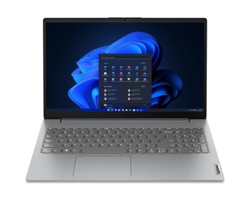 [Ноутбук] Lenovo V15 G4 AMN [82YU00W9IN] (КЛАВ.РУС.ГРАВ.) Grey 15.6 {FHD TN Ryzen 5 7520U/8Gb/512Gb SSD/DOS}