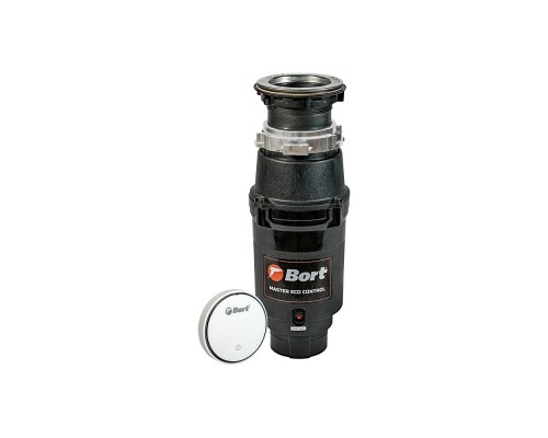 [Блендер] Bort Измельчитель пищевых отходов MASTER ECO CONTROL {390 Вт; 3,3 кг/мин; 3500 об/мин; 1050 мл; Металл ; набор аксессуаров 5 шт} [93417999]