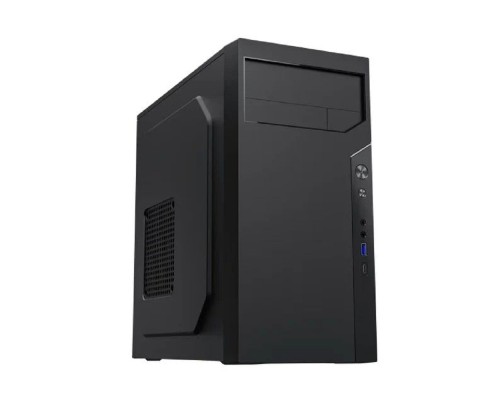 [Корпуса] ZIRCON, IVA BK (Midi Tower, Черный, БП 450Вт., 1*USB3.0, 1*USB Type-C, HD Audio)