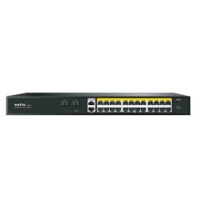 Коммутатор Netis P124GH (L2) 24x100Мбит/с 2x1Гбит/с 1xКомбо(1000BASE-T/SFP) 1SFP 24PoE 24PoE+ 360W неуправляемый