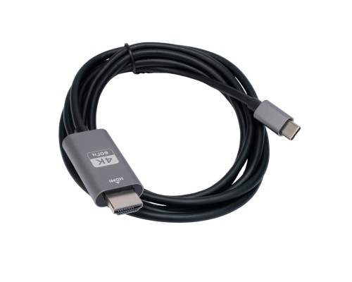 [переходник] Cablexpert Кабель-переходник с Type-C на HDMI  v2.0, Mobile, 1.8м, черный, корбка (CCB-A-CM-HDMI-1.8M)