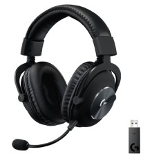 Гарнитура/ Logitech Headset PRO X LIGHTSPEED Wireless Gaming - BLACK (981-000908)