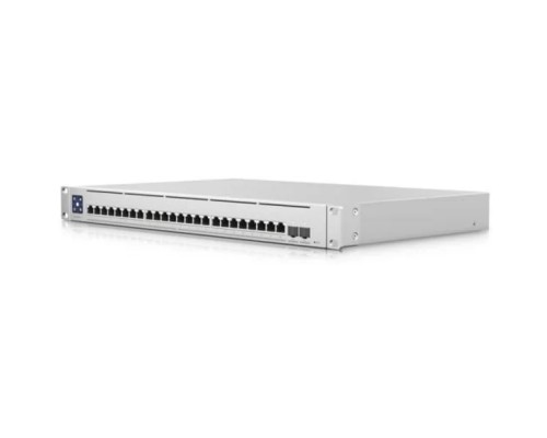[Сетевое оборудование] UBIQUITI USW-EnterpriseXG-24 Коммутатор в стойку, 24х 10G RJ45, 2х 25G SFP28