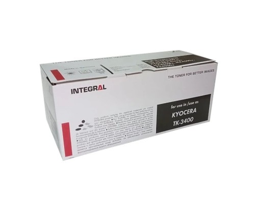 [Расходные материалы] INTEGRAL TK-3400 Тонер-картридж для  Kyocera MA4500fx, MA4500x, PA4500x , 12500 стр