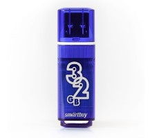 Smartbuy USB Drive 32GB Glossy series Dark Blue 3.0/3.1  (SB32GBGS-DB) 
