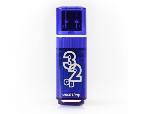 [Носитель информации] Smartbuy USB Drive 32GB Glossy series Dark Blue 3.0/3.1  (SB32GBGS-DB) 