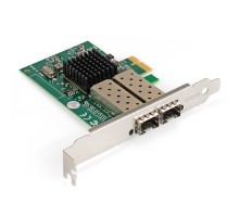 Exegate EX296229RUS Сетевой адаптер ExeGate EXE-82576-F2 (PCI-E x1 v2.0, порты 2xSFP, 10/100/1000Mbps, Gigabit Server NIC Intel Chipset 82576-F2)