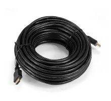 Exegate EX287734RUS Кабель HDMI ExeGate EX-CC-HDMI2-15.0 (19M/19M, v2.0, 15м, 4K UHD, Ethernet, позолоченные контакты)