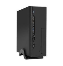 Exegate EX296292RUS Корпус Desktop ExeGate MI-208U2 (mini-ITX/mATX, без БП, 1*USB+2*USB3.0, аудио, черный)