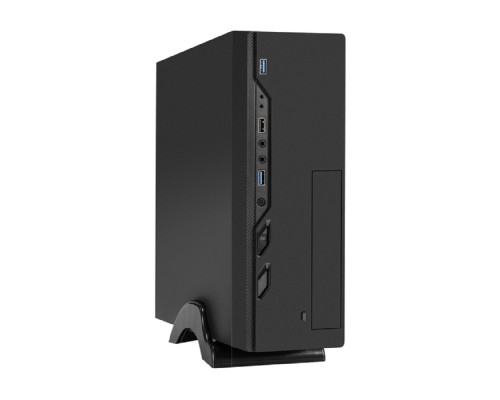 [Корпуса] Exegate EX296292RUS Корпус Desktop ExeGate MI-208U2 (mini-ITX/mATX, без БП, 1*USB+2*USB3.0, аудио, черный)