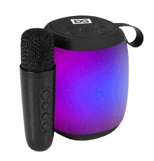 Exegate EX294944RUS Караоке-система Bro 310 (10Вт, 80-15000Гц, Bluetooth, Li-Ion, 1200mAh, FM 87.5MHz-108MHz, с поддержкой USB и TF/microSD карт,