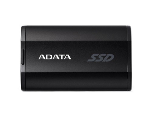 [Носитель информации] A-DATA Portable SSD 500GB External SD810Type-C, USB 3.2 Gen2x2, up to R/W 2000/2000 MB/s, SD810-500G-CBK