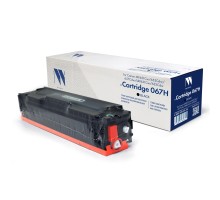 NV Print  Cartridge 067H BK/5106C002A  Картридж NV-067HBk  для Canon i-SENSYS LBP631Cw/LBP633Cdw/MF651Cw/MF655Cdw/MF657Cdw (3130 стр.) черный, с чипом