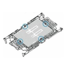 Supermicro SKT-1424L-001B-FXC Крепеж для удержания процессора в сокете/ CPU carrier for 4th Gen Intel Xeon Scalable processors (MCC)