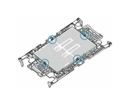 [Опция к серверу] Supermicro SKT-1424L-001B-FXC Крепеж для удержания процессора в сокете/ CPU carrier for 4th Gen Intel Xeon Scalable processors (MCC)