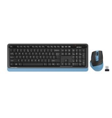 Комплект (клавиатура+мышь) A4TECH Fstyler FG1035, USB, беспроводной, черный [fg1035 navy blue]