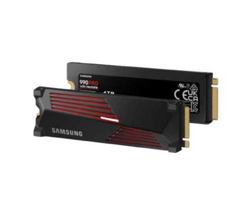 [накопитель] SSD Samsung 4TB 990 PRO with Heatsink PCI-E 4.0, V-NAND 3-bit MLC MZ-V9P4T0CW
