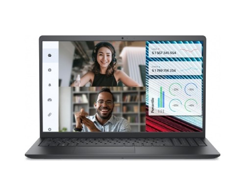 [Ноутбук] DELL Vostro 3520 [3520-3850] (КЛАВ.РУС.ГРАВ.) black 15.6