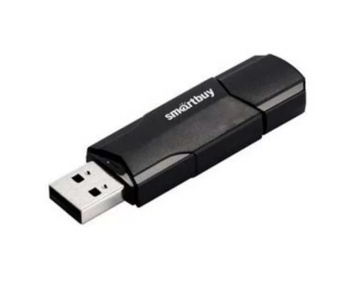 [Носитель информации] Smartbuy USB Drive 4GB CLUE Black (SB4GBCLU-K)