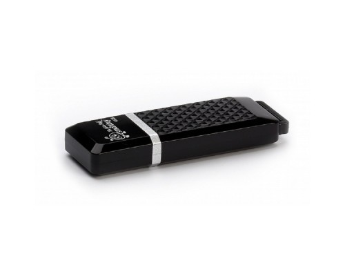 [Носитель информации] Smartbuy USB Drive 4GB Quartz series Black (SB4GBQZ-K)