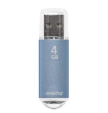 Smartbuy USB Drive 4GB V-Cut Blue (SB4GBVC-B)