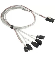 Supermicro CBL-0237L-01  SFF-8087 - 4SATA, 0.7м 