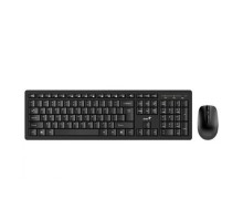 Клавиатура + мышь Genius Smart KM-8200 (Dual color) {USB,1 мини-ресивер на оба устройства,104 кл кнопка SmartGenius,  мембранная,800-1600 DPI} [31340003421]