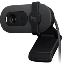 Камера Web Logitech HD Webcam Brio 90 графитовый 2Mpix (1920x1080) USB Type-C с микрофоном (960-001581)