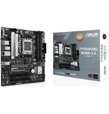 ASUS PRIME B650M-A II-CSM (Socket AM5, mATX, 4xDDR5(192GB), VGA/DP/HDMI, 3xPCIe 4.0x16, 1xLAN, 4xSATA 6Gb/s, 2xM.2, 2xUSB 3.2, 4xUSB 2.0, PS/2)
