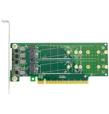 Lr-Link LRNV95NF-L PCIe x16 to 4-Port M.2 NVMe SSD Adapter