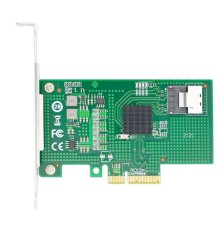 Lr-Link LRST9630-4IR PCIe x1 4-Port SATA3 RAID, MARVELL 88SE9230, 1* SFF-8087,RAID 0, 1, 10, JBOD