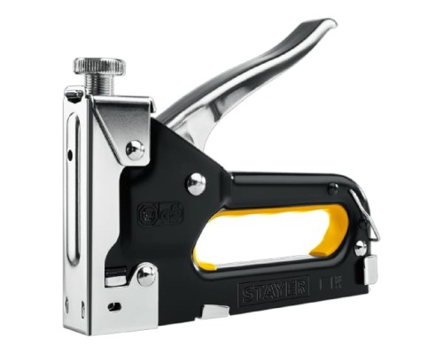 [Шпатели, мастерки, кельмы, терки, гладилки] Степлер ручной Stayer 31501_z01 скобы тип 53: 11.4мм 4-14мм