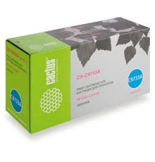 Картридж лазерный Cactus CS-C9733A пурпурный (12000стр.) для HP CLJ 5500/5550