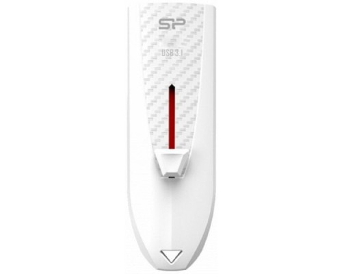 [Носитель информации] Silicon Power USB Drive 32GB Blaze B25, USB 3.2, белый . SP032GBUF3B25V1W
