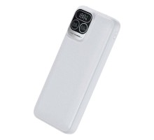 Perfeo Powerbank Atomic Age 10000 mAh/LED дисплей/PD + QC 3.0/Type-C/2 USB/Выход: 5A, max 22.5WWhite (PF_E1473)