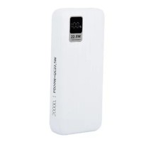 Perfeo Powerbank WATERFALL 20000 mAh/LED дисплей/PD + QC 3.0/Type-C/2 USB/Выход: 5A, max 22.5WWhite (PF_E1470)
