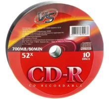 Диски VS CD-R 80 52x Shrink/10 (620267)