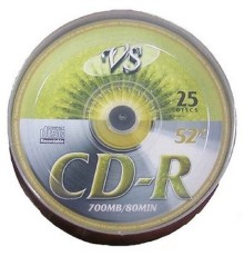 Диски VS CD-R 80 52x Shrink/25 (620274)