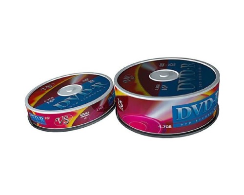 [Диск] Диски VS DVD+R 4,7 GB 16x Shrink/25 (620526)