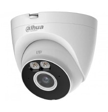 DAHUA DH-IPC-T4AP-PV-0280B Уличная купольная IP-видеокамера Smart Dual Light 4Мп, 1/3” CMOS, объектив 2.8мм, видеоаналитика ИК 30м, LED 30м, микрофон, динамик, Wi-Fi 2.4ГГц, IP67, металл/пластик
