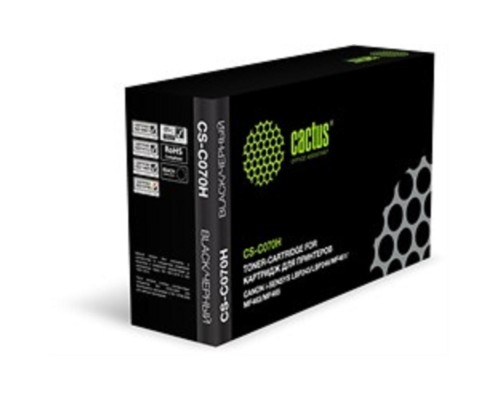 [расходные материалы] Картридж лазерный Cactus CS-C070H 070H черный (10200стр.) для Canon i-SENSYS LBP243/LBP246/MF461/MF463/MF465