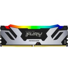 Память DDR5 16GB 7200MHz Kingston KF572C38RSA-16 Fury Renegade Black RGB RTL Gaming PC5-57600 CL38 DIMM 288-pin 1.45В single rank с радиатором Ret