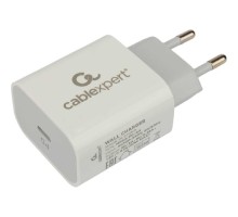 Cablexpert Зарядное устройство 20Вт, 3А, QC3.0/PD, 1xType-C, белый, пакет (MP3A-PC-44)