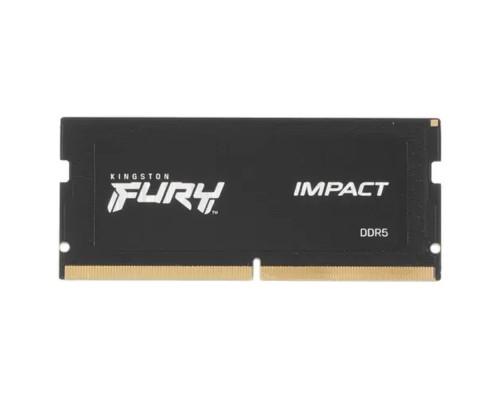 [Модуль памяти] Kingston 16GB 4800MT/s DDR5 CL38 SODIMM FURY Impact PnP KF548S38IB-16