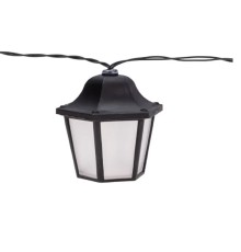 Rexant 602-2430 Гирлянда садовая Дэнлонг, 3000К, встроенный аккумулятор, солнечная панель, коллекция Пекин 