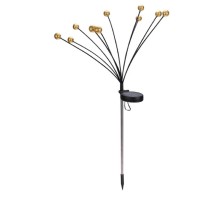 Rexant 602-2401 Светильник грунтовый Лалели, 3000К, встроенный аккумулятор, солнечная панель, коллекция Стамбул 