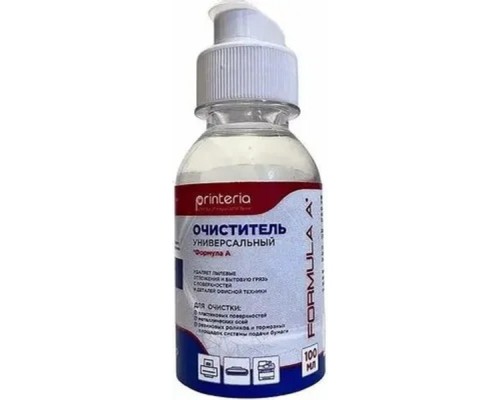 [Запасные части для принтеров и копиров] Очиститель универсальный Formula A (Printeria), 100мл, DGP54431  !!!НЕ ЗАКАЗЫВАТЬ, ЗАПРЕЩЕНО!!!