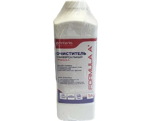 [Запасные части для принтеров и копиров] Очиститель универсальный Formula A (Printeria), 1л, DGP54432