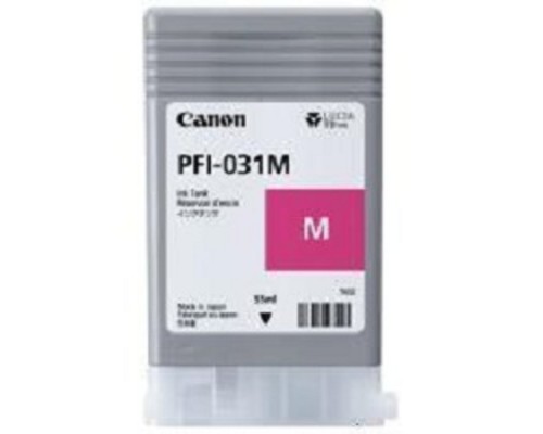 [Расходные материалы] Чернила пигментные, Canon, Pigment Ink PFI-031 Magenta, ( 6265C001 ), для TM240/TM340