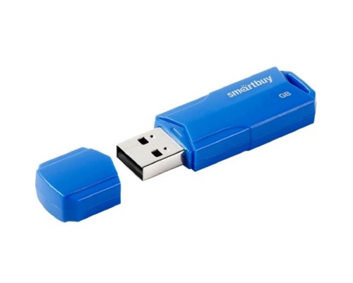 [Носитель информации] Smartbuy USB Drive 8GB CLUE Blue (SB8GBCLU-BU) UFD 2.0